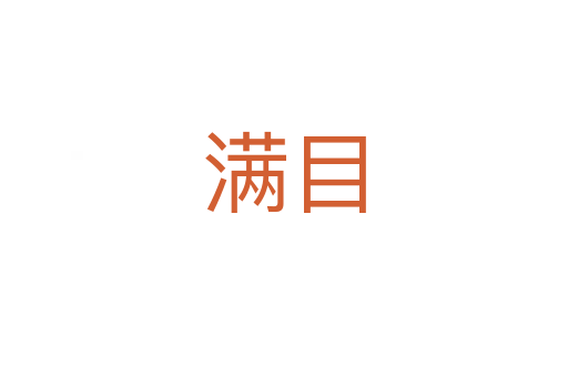滿(mǎn)目