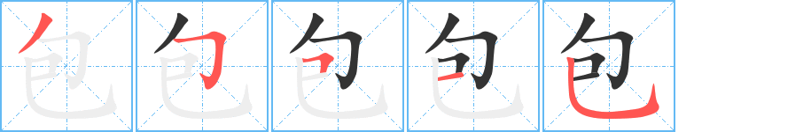 包的筆順?lè)植窖菔?>
					
                    <hr />
                    <h2>包的基本信息</h2>
                    <div   id=